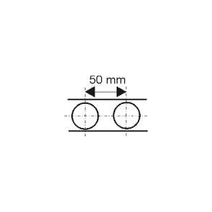 rozdzielacz mos. 10-obw.(rozstaw 50)