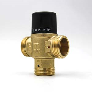 zawór termostat.mieszający Goshe 1"kvs 3,8 23-43st